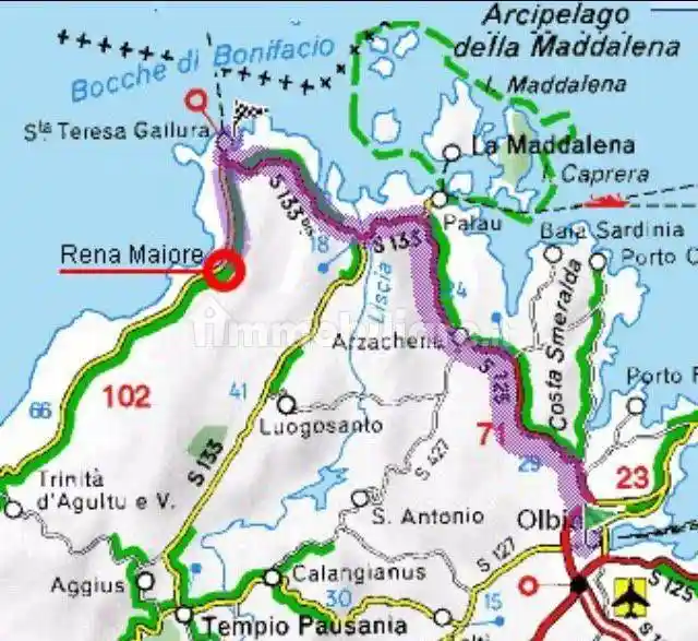 Villetta a schiera in vendita a Aglientu