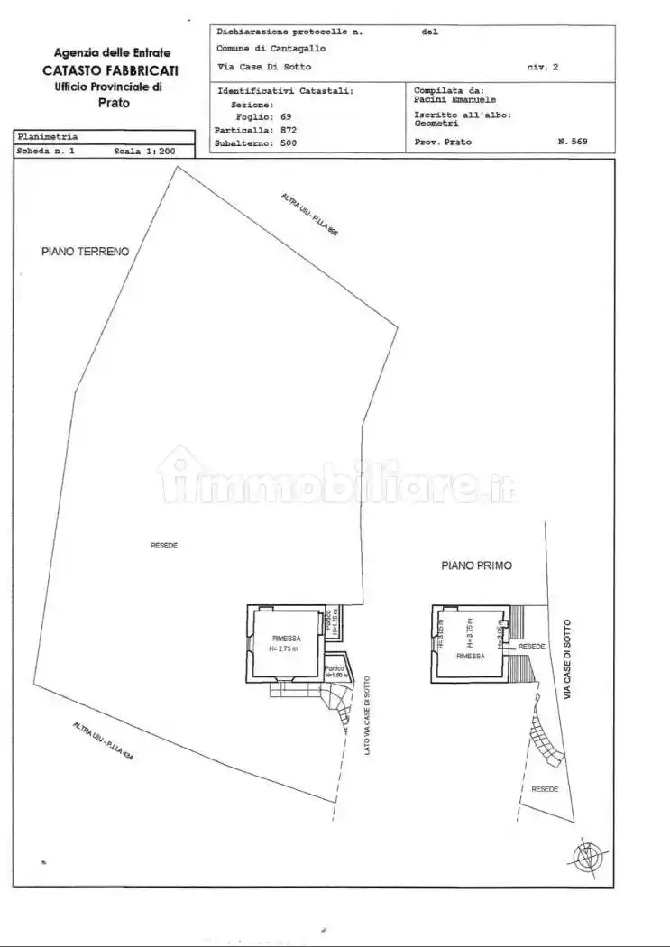 Rustico - Casale in vendita a Cantagallo