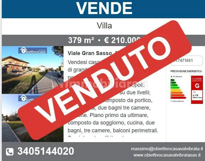 Villa in vendita a Corropoli