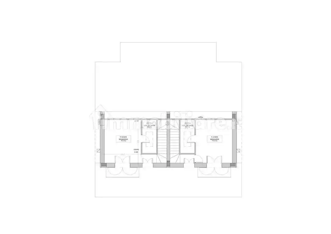 Villa bifamiliare, nuova, 170 m², Tor Vergata, Roma - foto 4