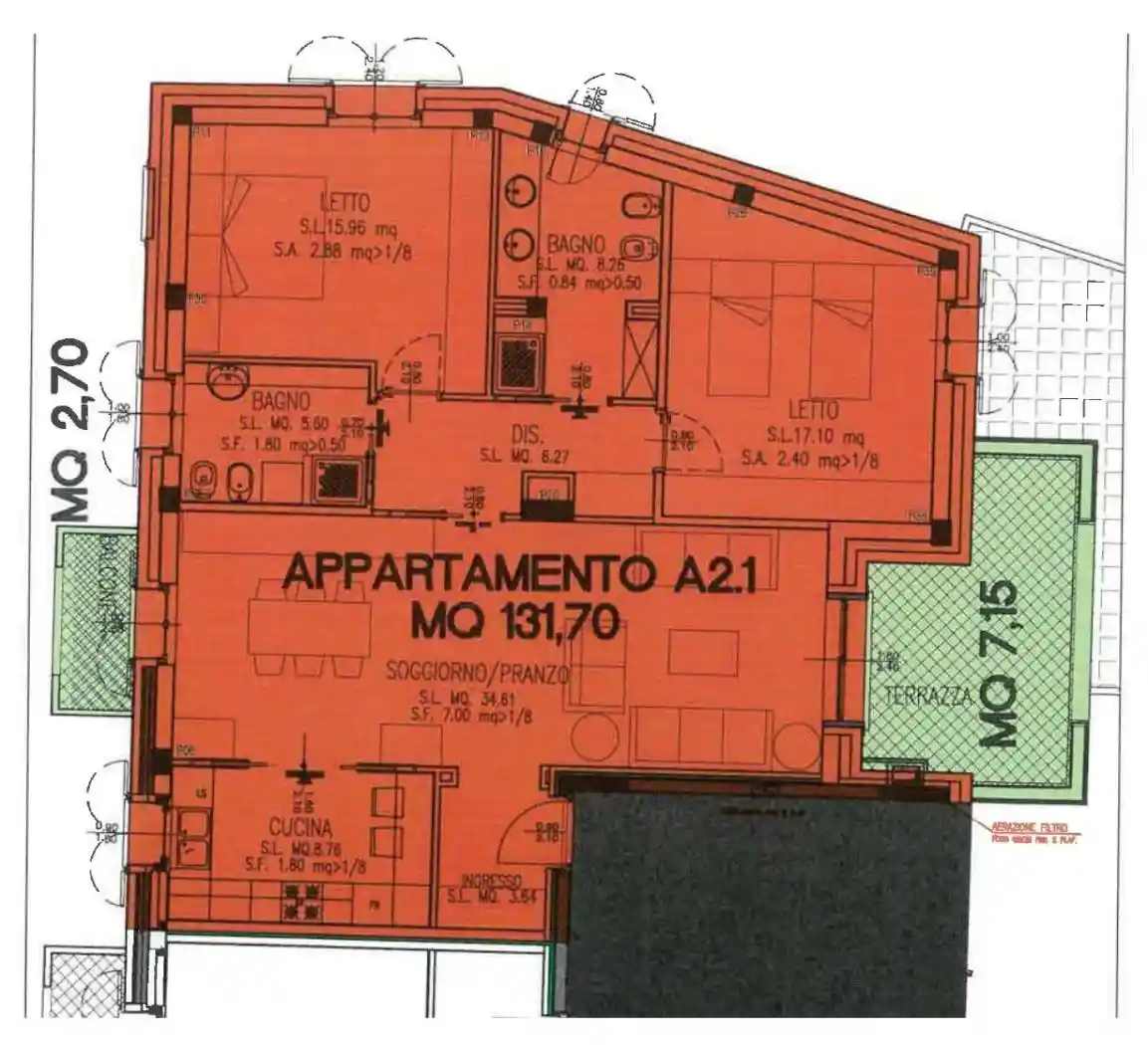 Attico - Mansarda in vendita a Crema