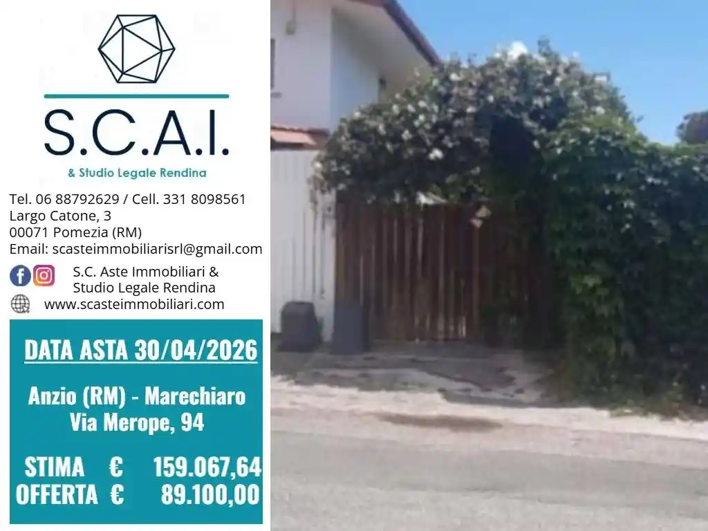 Appartamento in vendita a Anzio