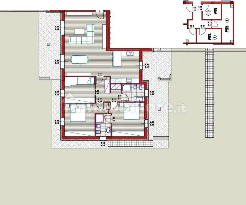 Appartamento in vendita a Piacenza