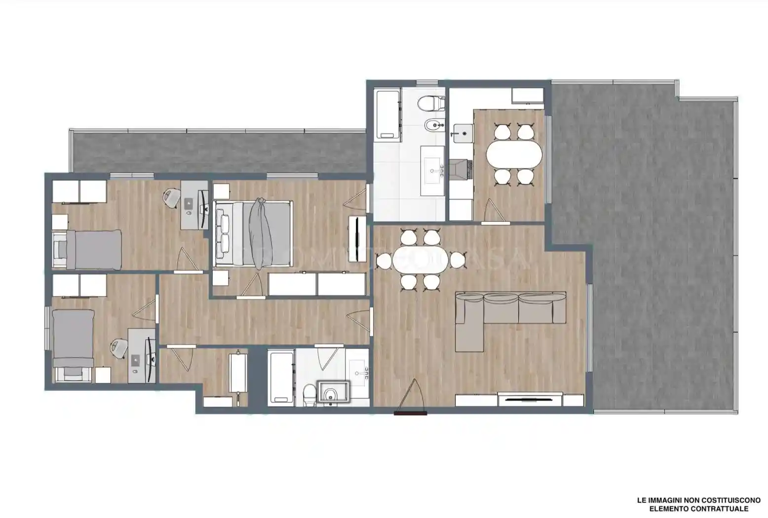 Quadrilocale via Basilicata 5, Sesto Ulteriano, San Giuliano Milanese - foto 2