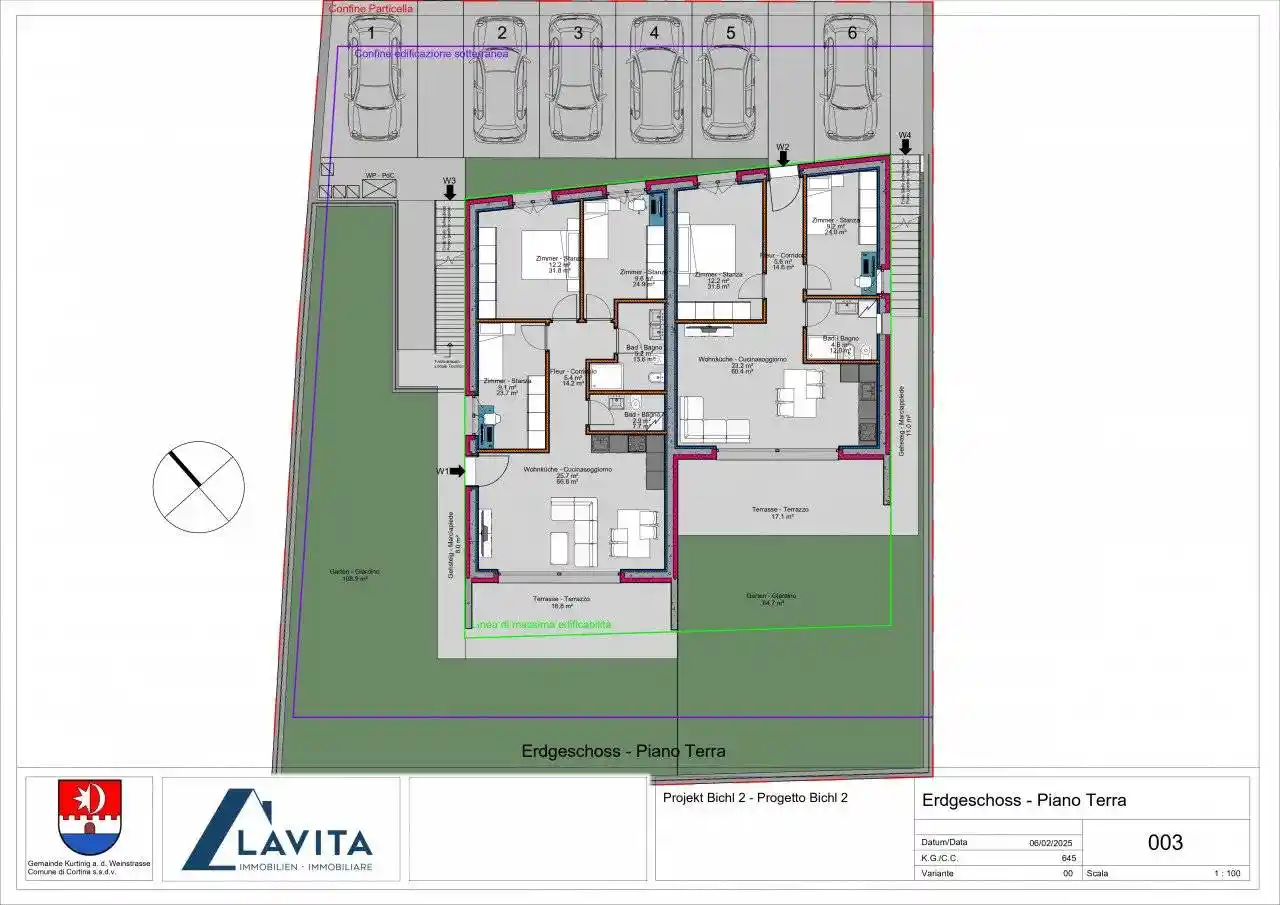 Quadrilocale weinbergweg - via della vigna, Cortina sulla Strada del Vino - foto 3