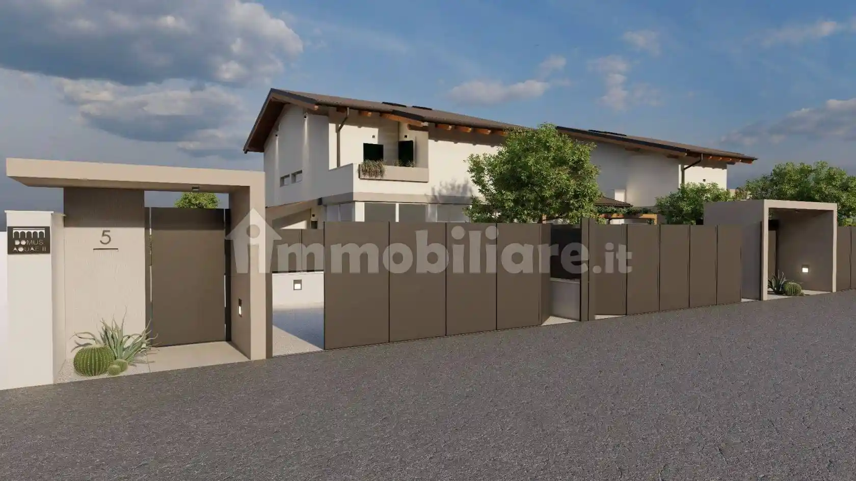 Villa plurifamiliare via Quinzio Flaminino, Arco di Travertino, Roma - foto 2