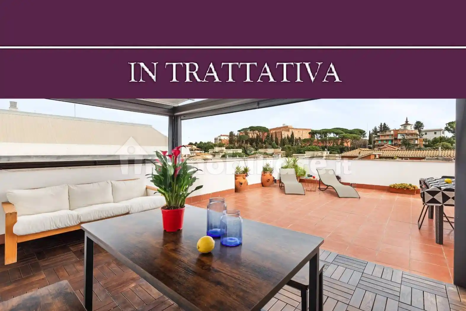 Attico - Mansarda in vendita a Roma