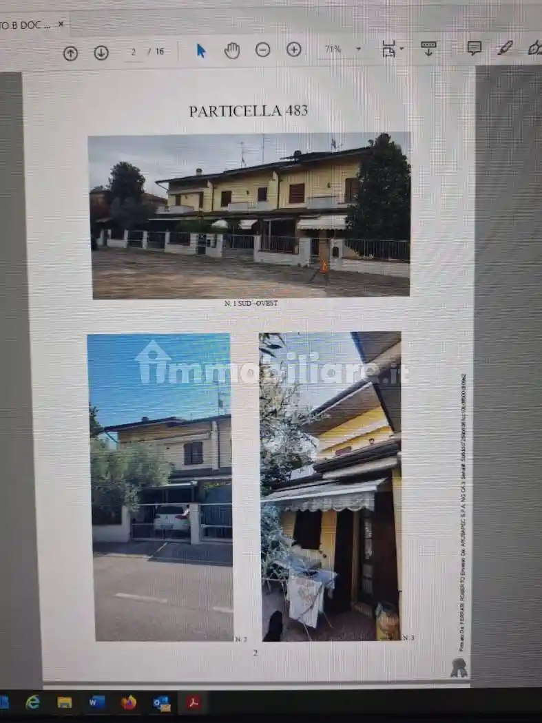 Villetta a schiera in vendita a San Possidonio