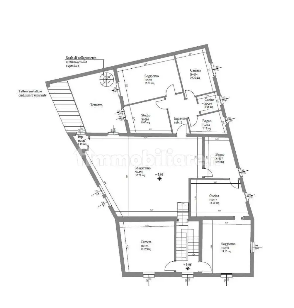 Casa indipendente in vendita a Agazzano