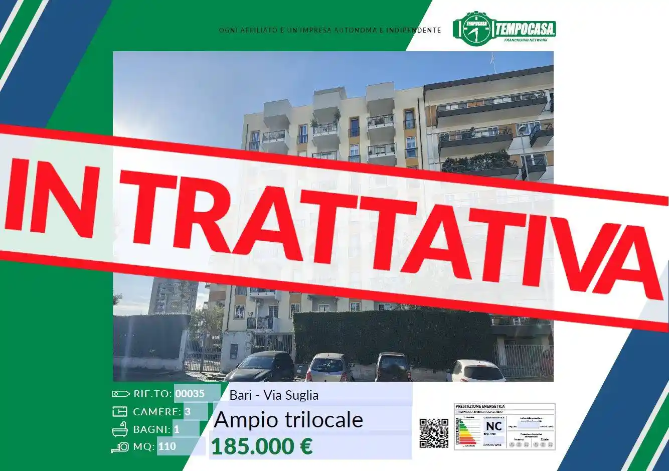 Appartamento in vendita a Bari