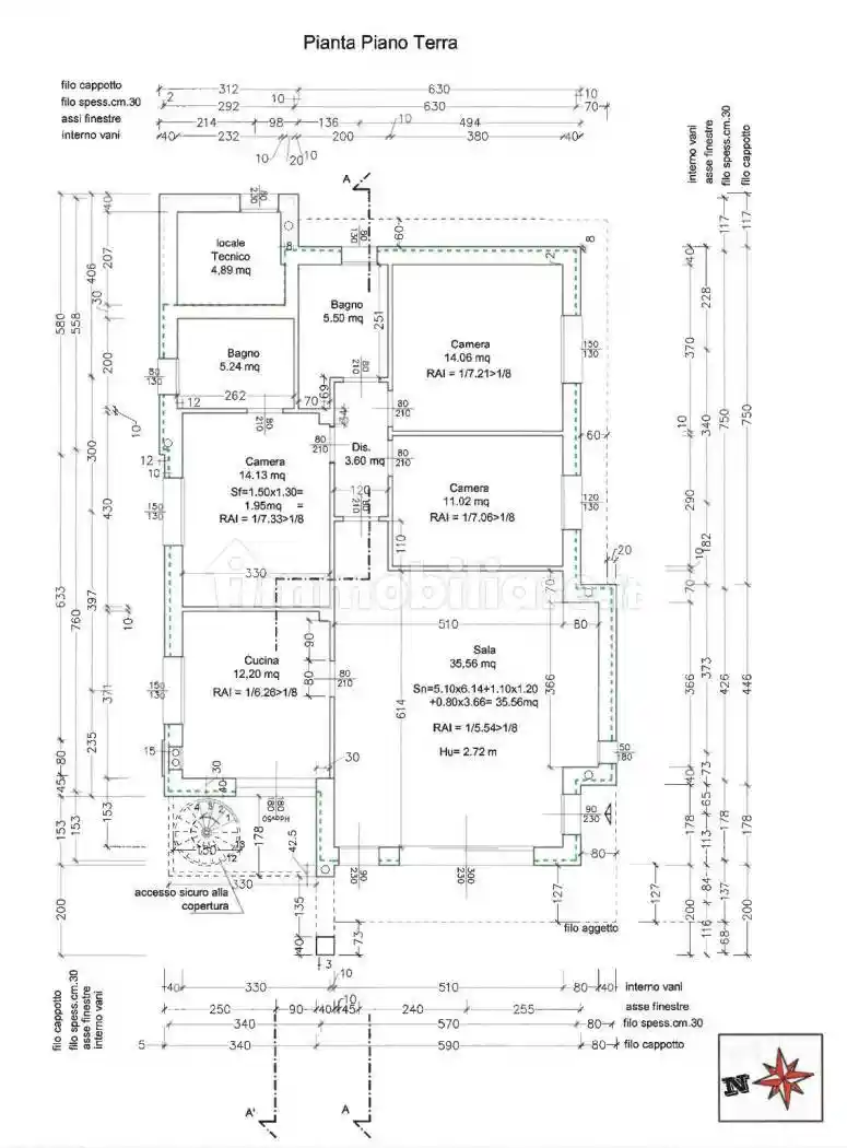 Villa unifamiliare via della Valle Benedetta 74, Salviano, Livorno - foto 4