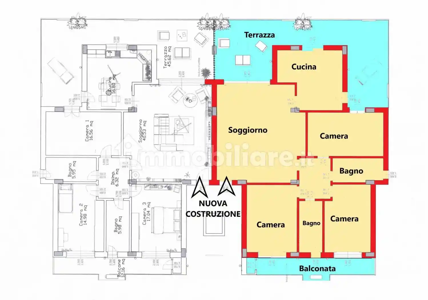 Quadrilocale nuovo, terzo piano, A. Annarumma, A. Gasperi, F. Tedesco, Avellino - foto 3
