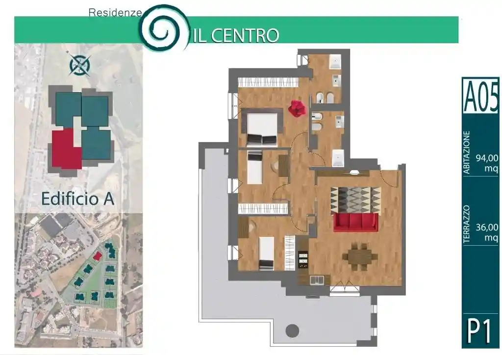 Appartamento in vendita a Guidonia Montecelio
