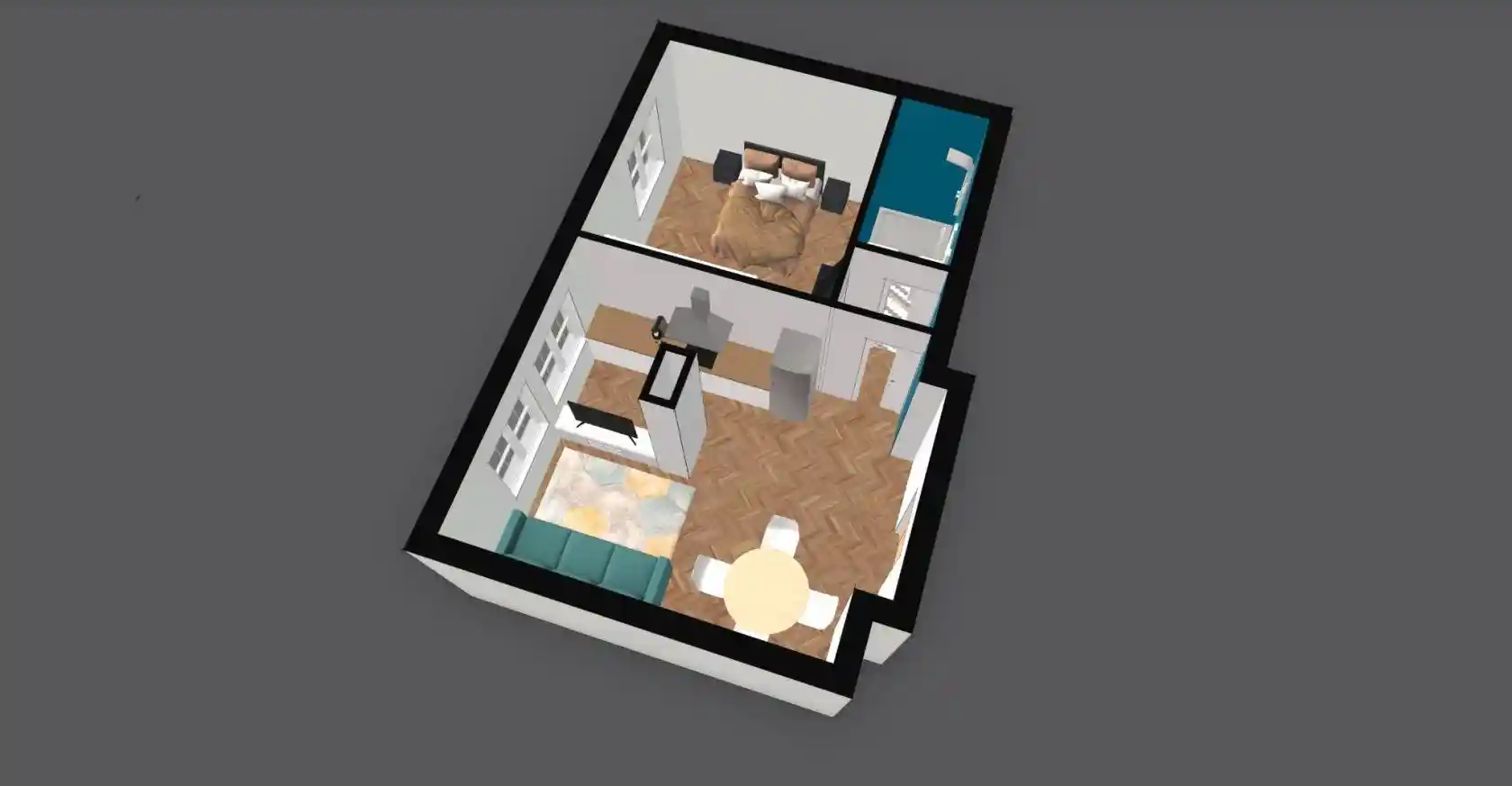 Bilocale via Valparaiso 18, Solari, Milano - foto 3