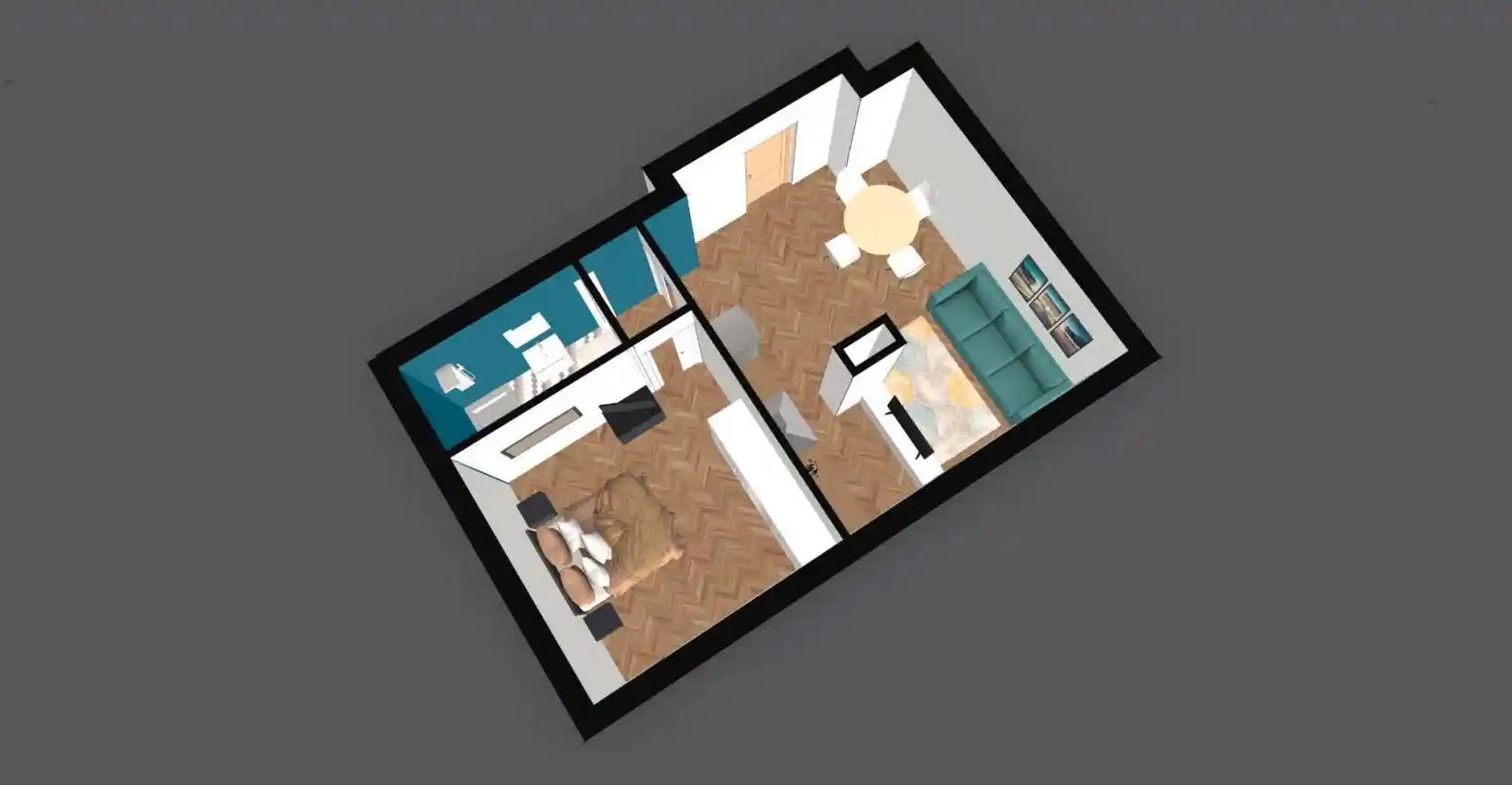 Bilocale via Valparaiso 18, Solari, Milano - foto 5