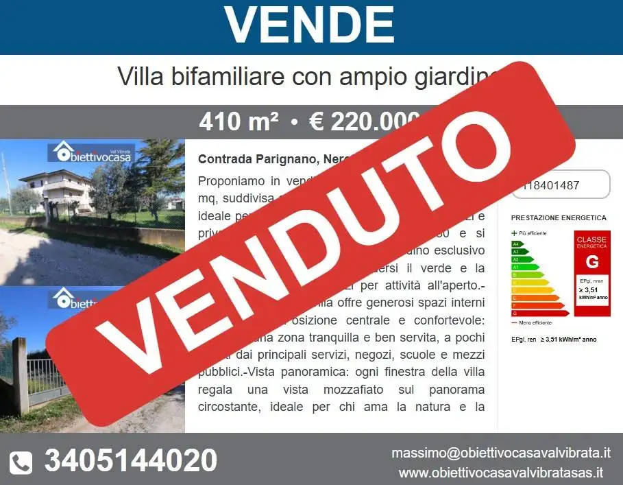 Villa in vendita a Nereto