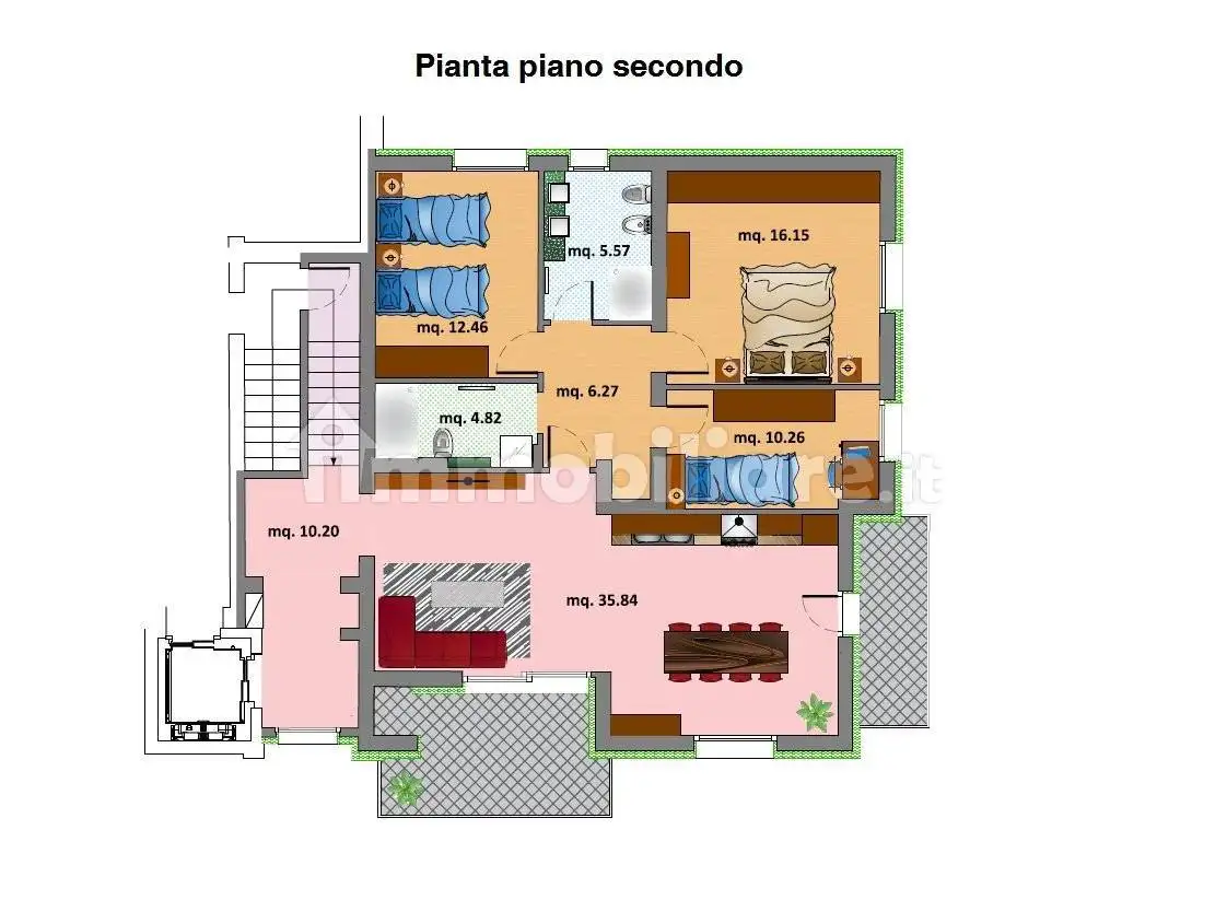 Appartamento nuovo, secondo piano, Centro, Colle Umberto - foto 2