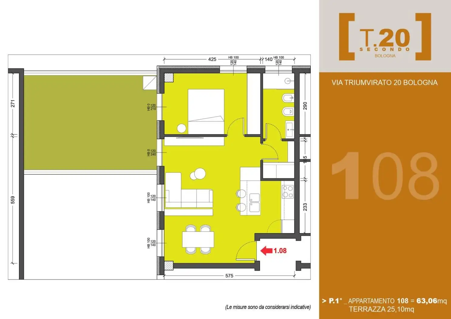 Appartamento in vendita a Bologna