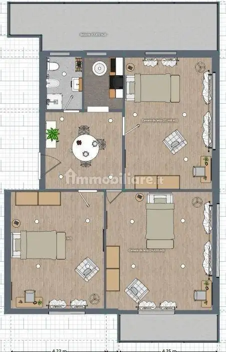 Appartamento in affitto a Roma