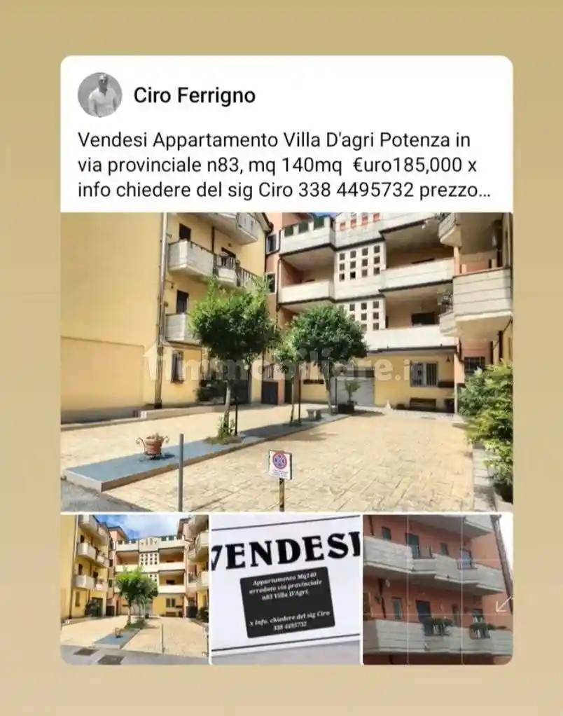 Appartamento in vendita a Marsicovetere