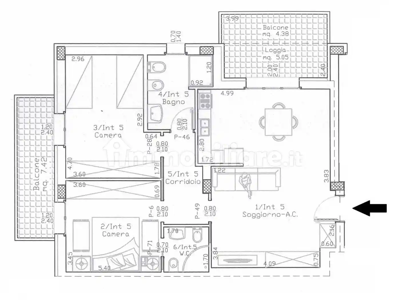 Trilocale nuovo, primo piano, Centro, Giulianova - foto 4