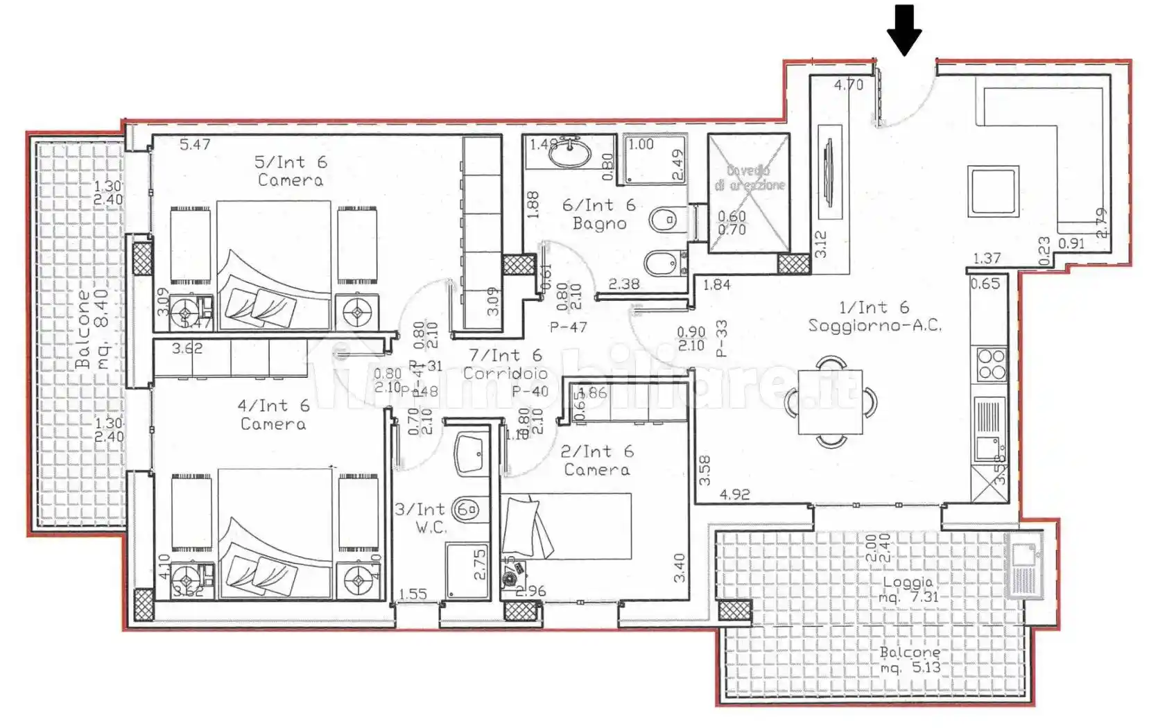 Quadrilocale nuovo, primo piano, Centro, Giulianova - foto 4