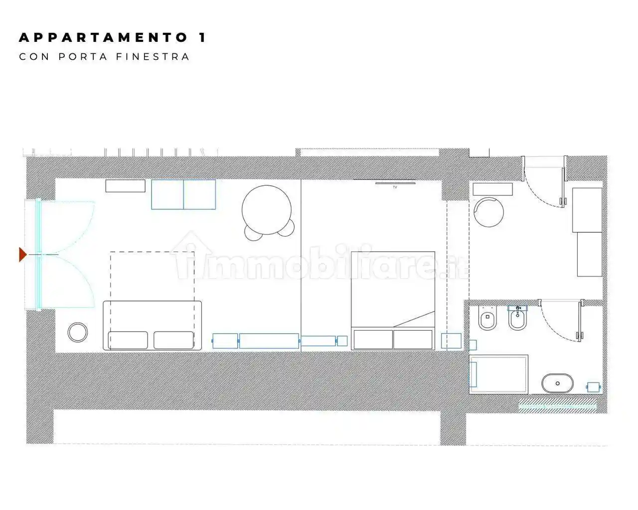 Bilocale via Cesare Battisti 6, Porta Valle - Stazione, Jesi - foto 4