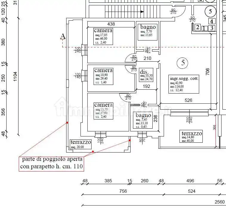 Appartamento in vendita a Camponogara