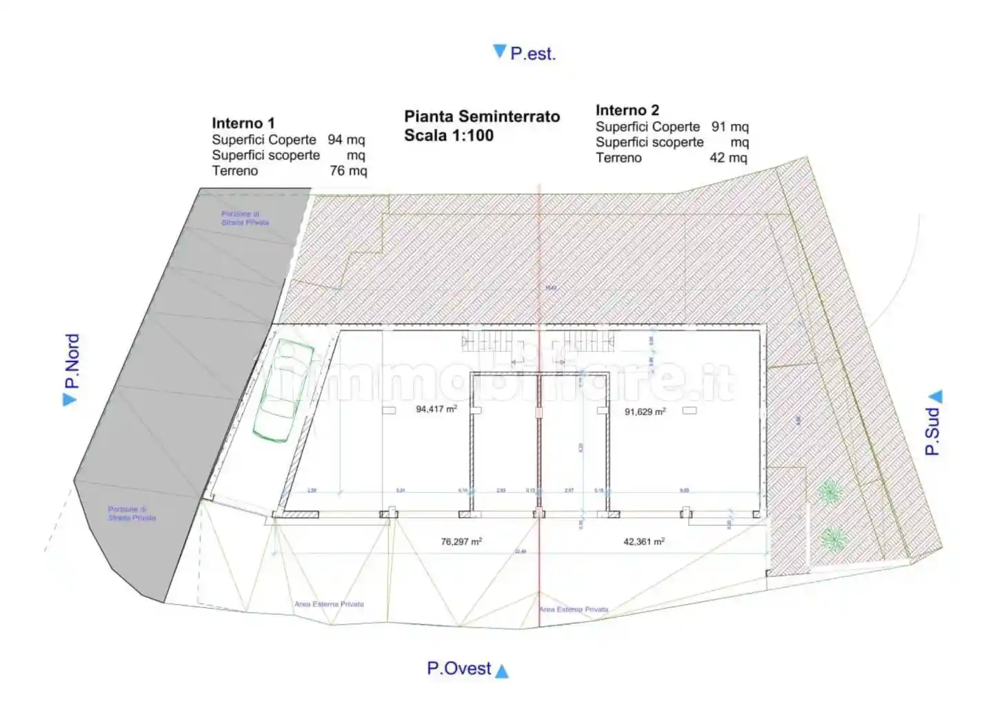 Villa a schiera via Giuseppe Pezzotti, Monticello, Piano Lettieri, Scalea - foto 5