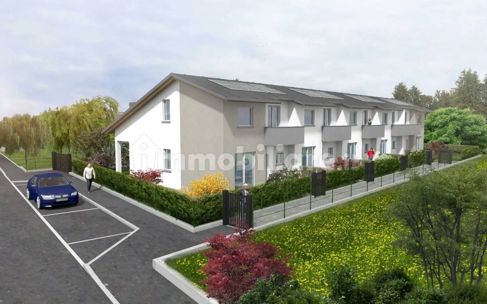 Ville a schiera di nuova costruzione a Bulgarograsso - foto 2