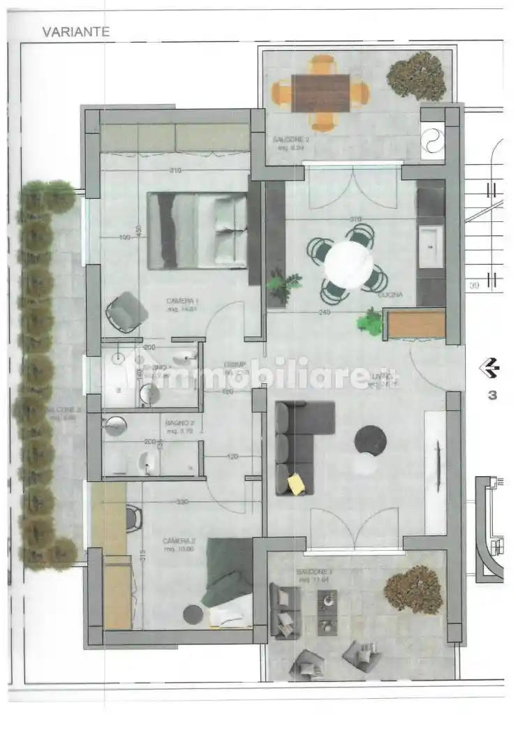 Quadrilocale Strada del Crocefisso 106, Borgo Santa Maria, Latina - foto 4