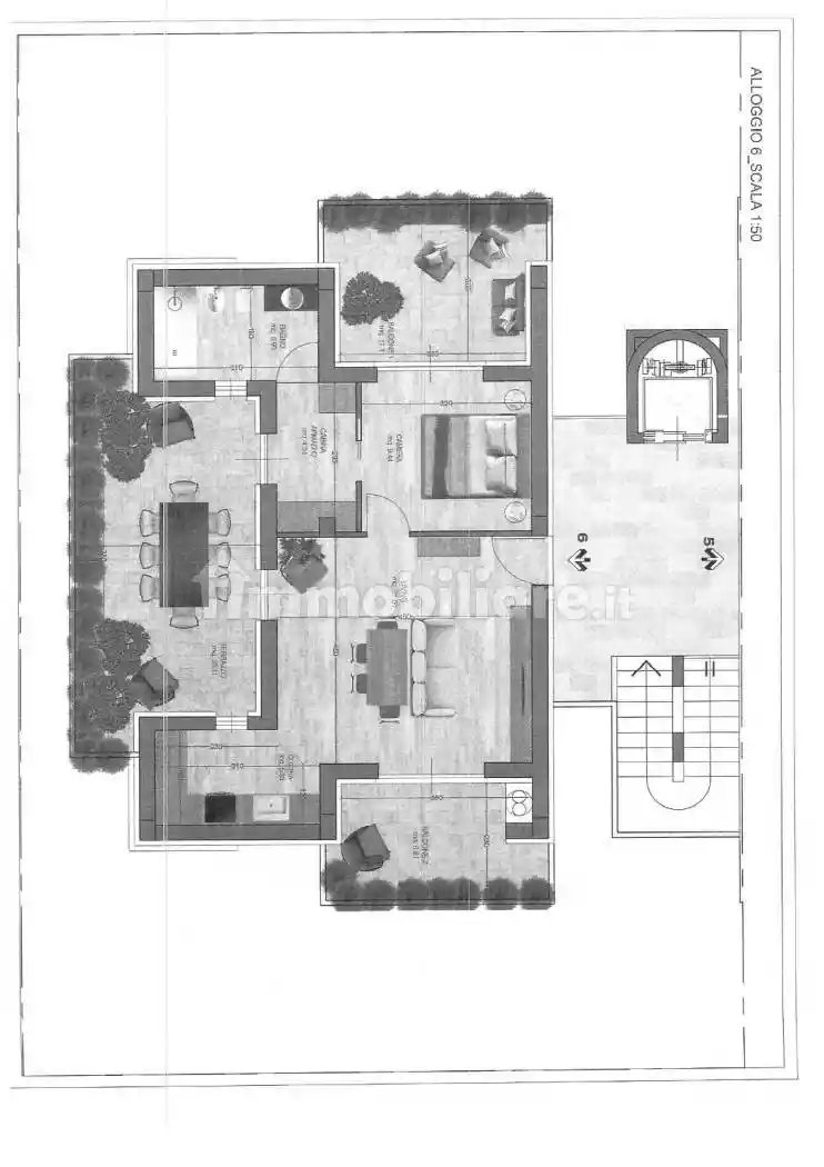 Attico Strada del Crocefisso, Borgo Santa Maria, Latina - foto 2