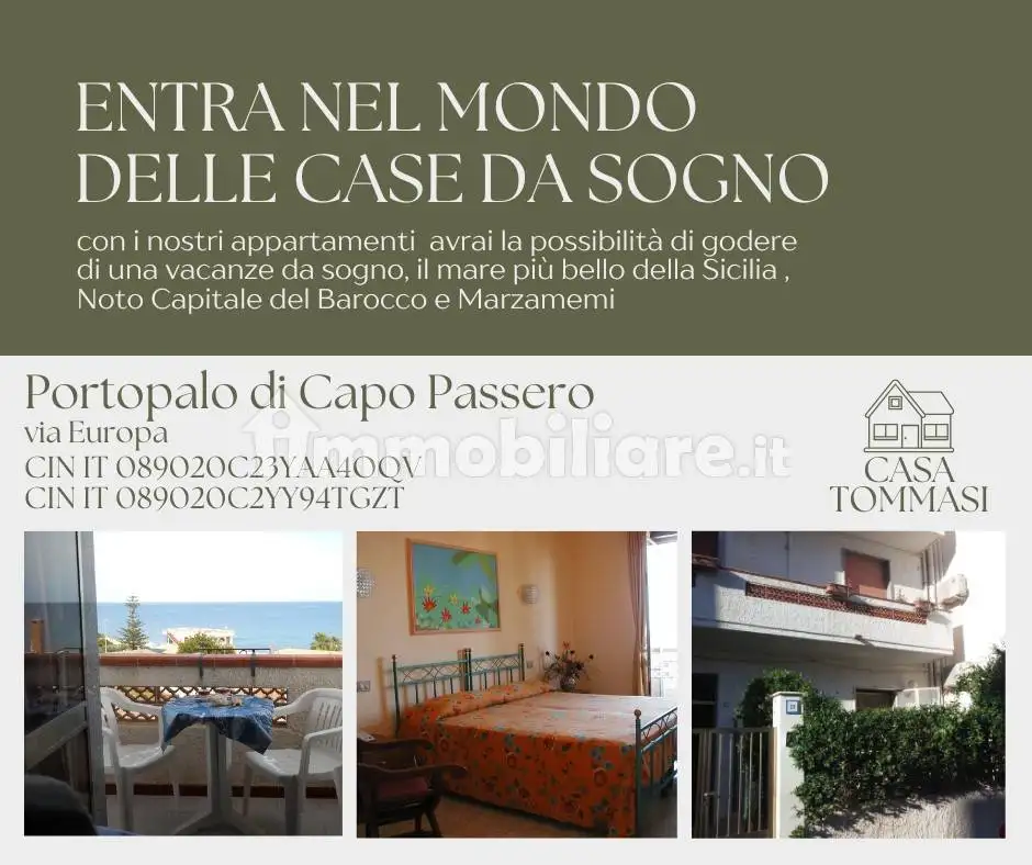 Appartamento in affitto a Portopalo di Capo Passero