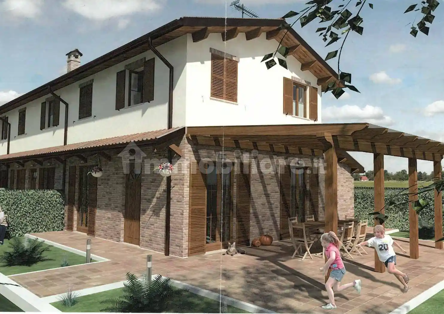 Terratetto unifamiliare strada lunga 10, Santa Maria dell'Arzilla, Pesaro - foto 2