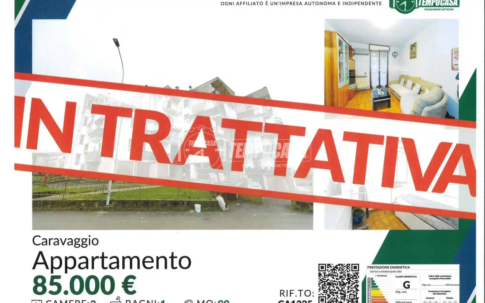 Appartamento in vendita a Caravaggio