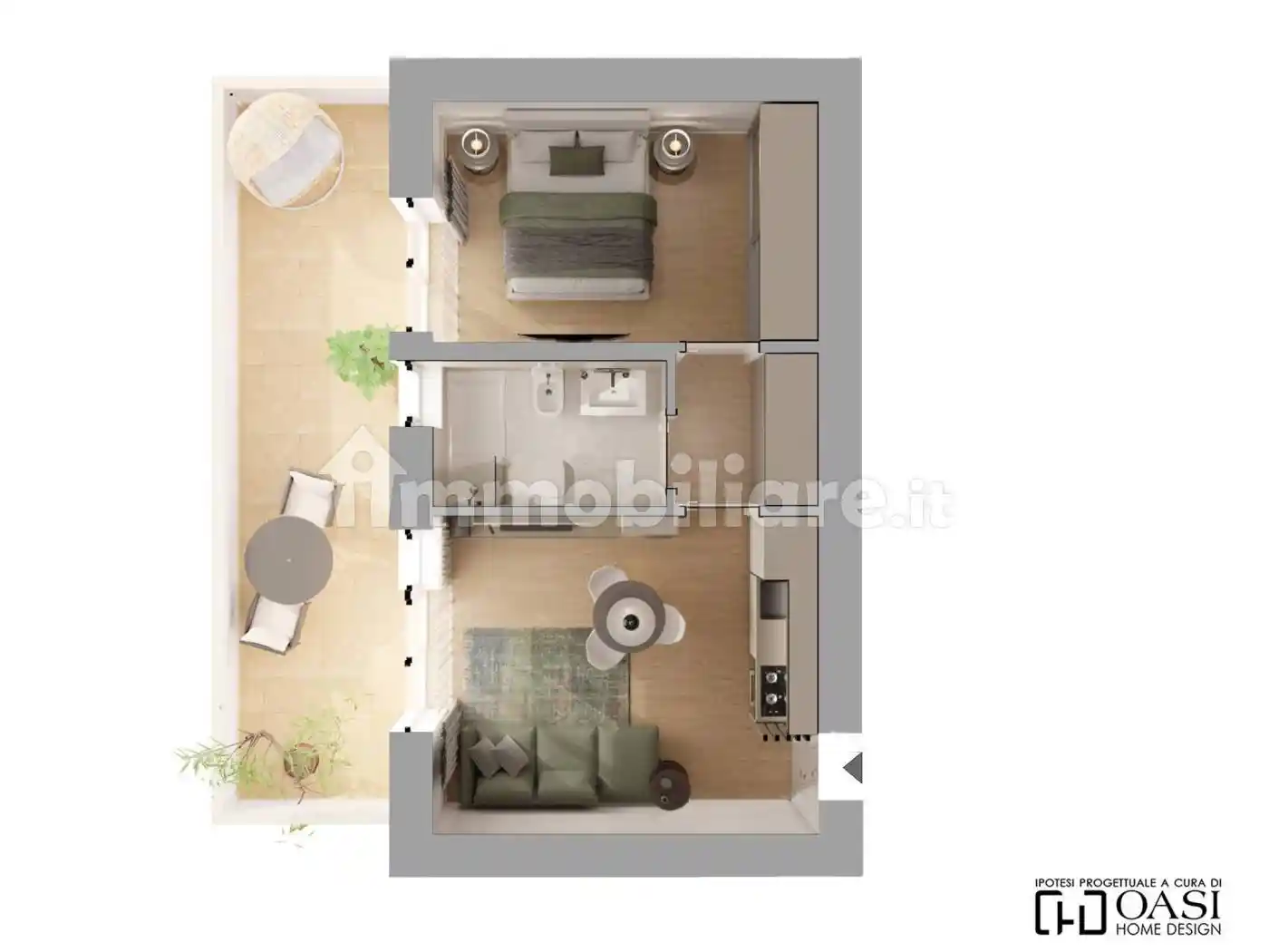 Bilocale via Egidio Folli, Lambrate, Milano - foto 2