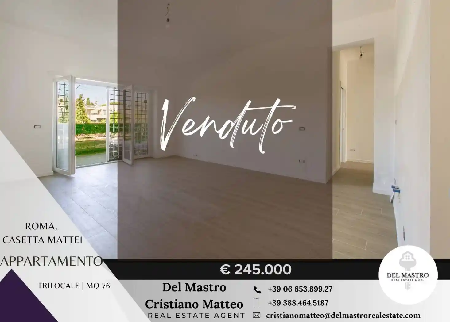 Appartamento in vendita a Roma