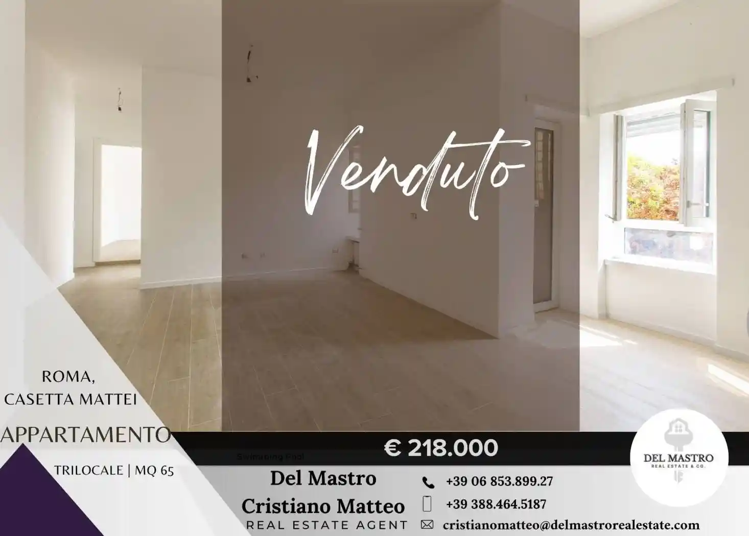 Appartamento in vendita a Roma