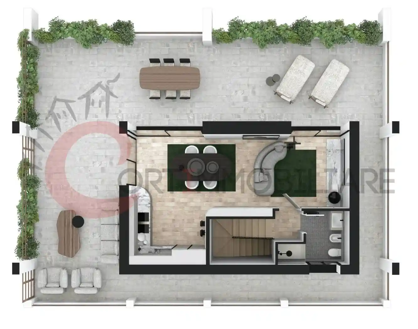 Attico - Mansarda in vendita a Scarlino