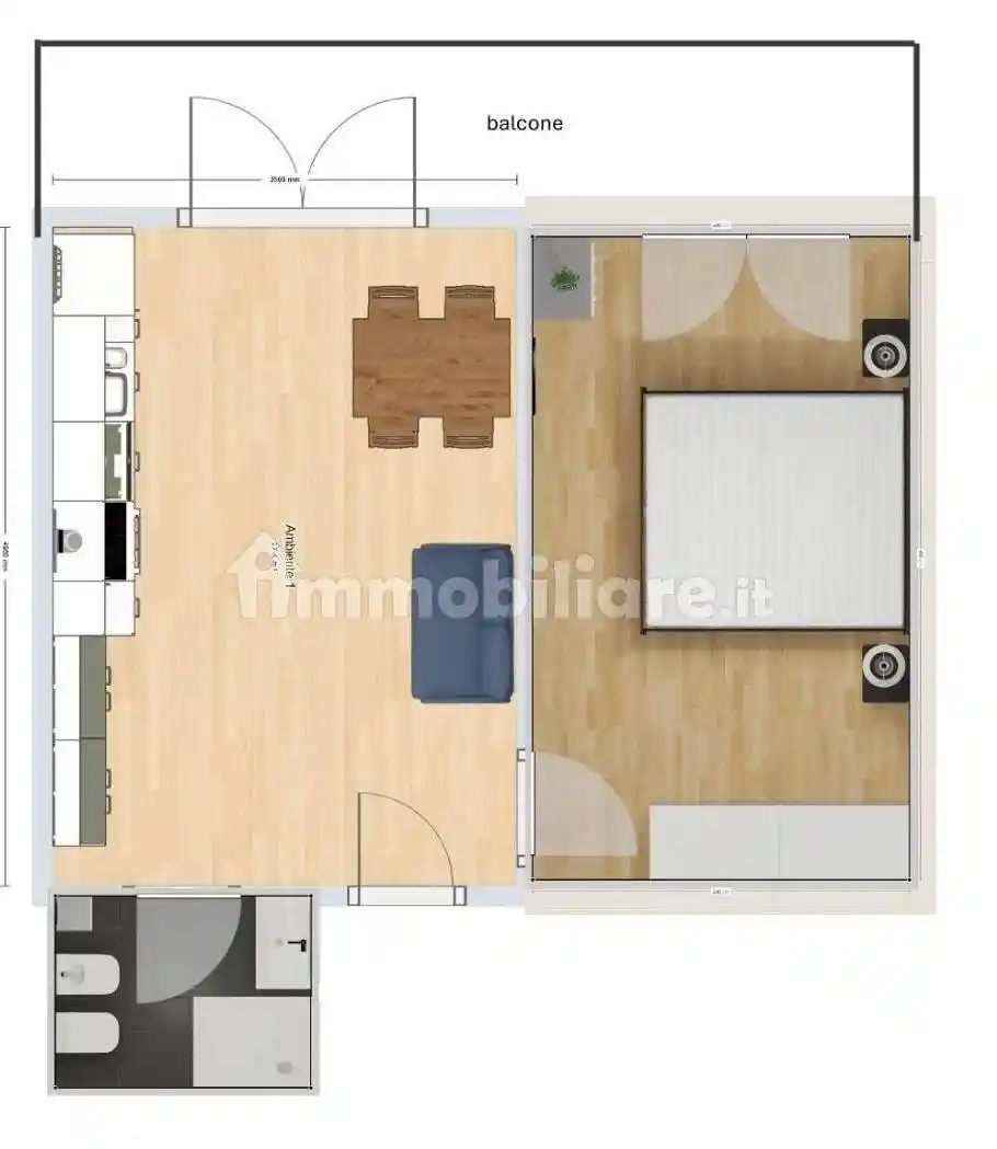 Monolocale via Val Sillaro, Conca d'Oro - Valli, Roma - foto 4