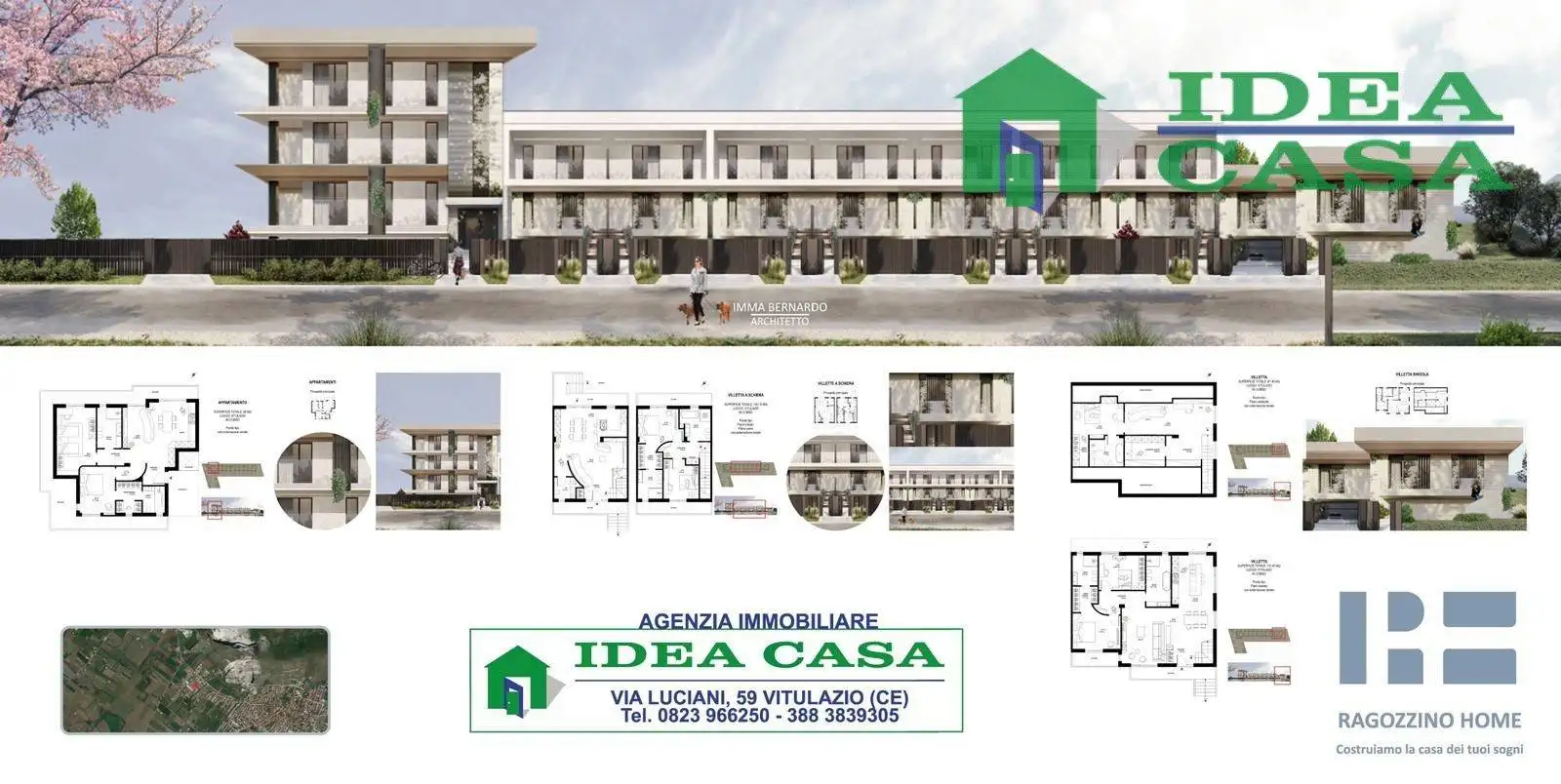 Villetta a schiera in vendita a Vitulazio