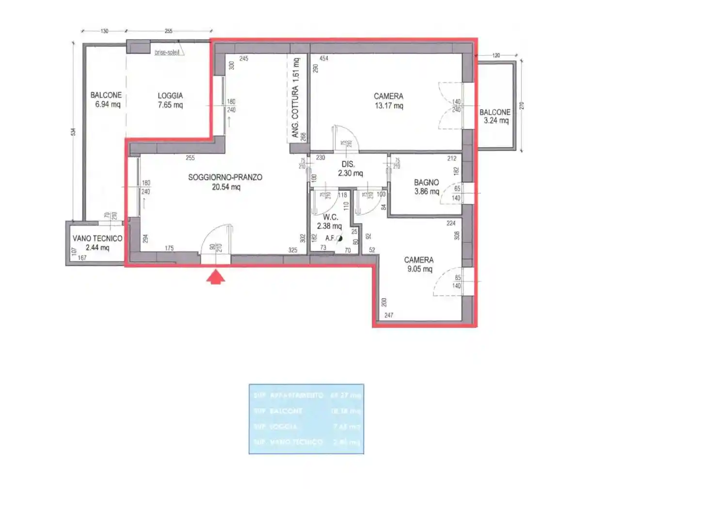 Appartamento in vendita a Riccione