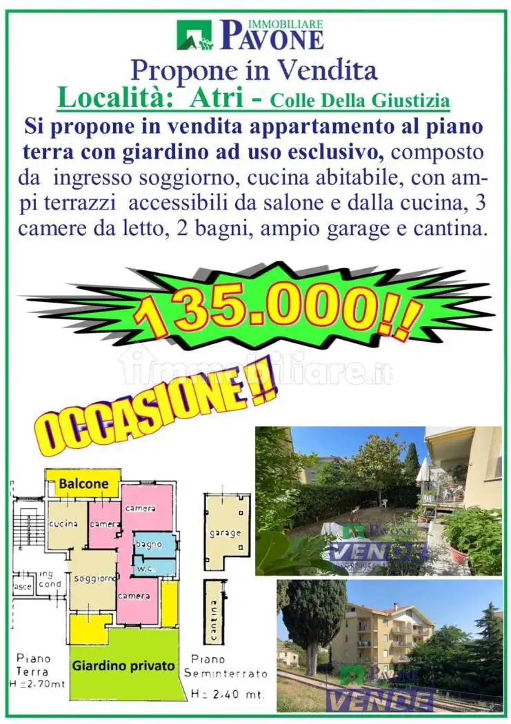 Appartamento in vendita a Atri