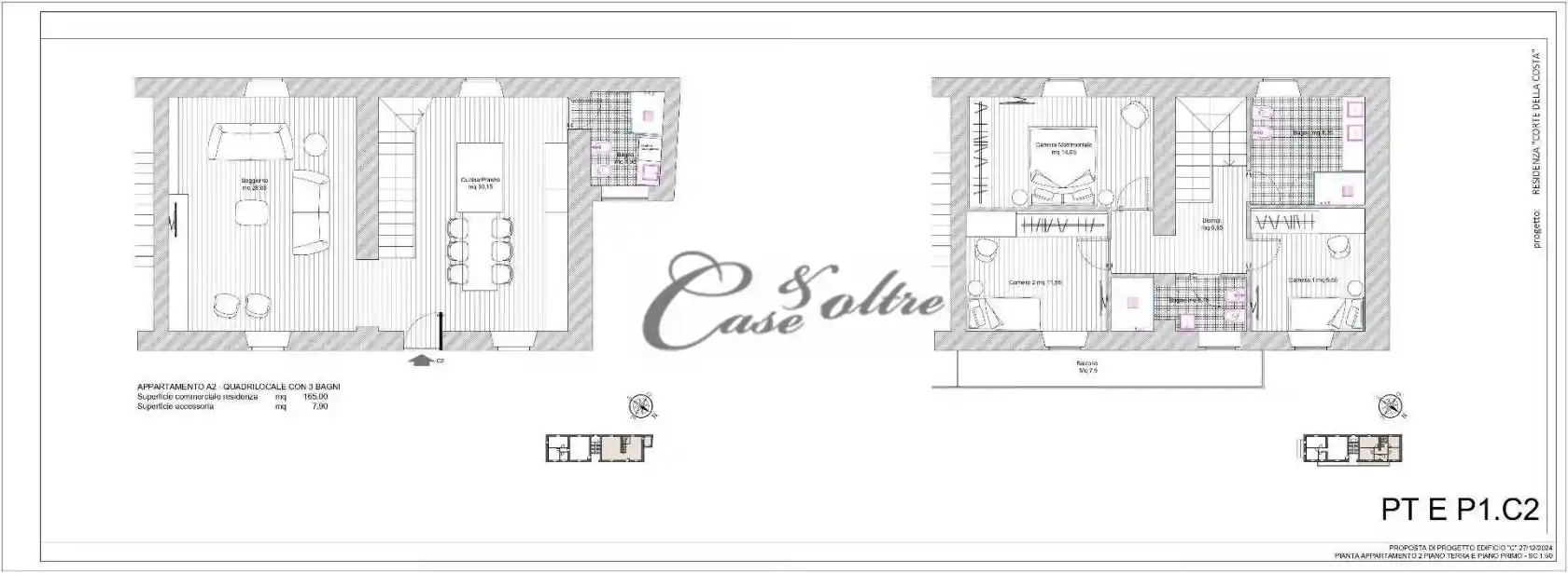 Quadrilocale via Papa Giovanni XXIII 18, Centro, Carimate - foto 2