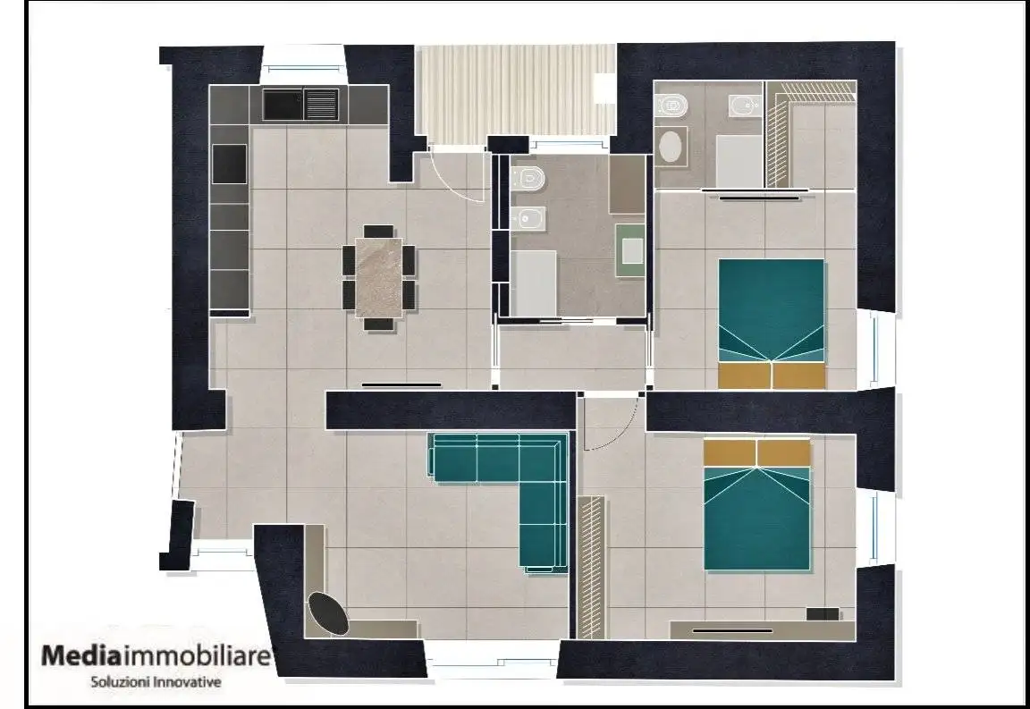 Appartamento in vendita a Trentola-Ducenta