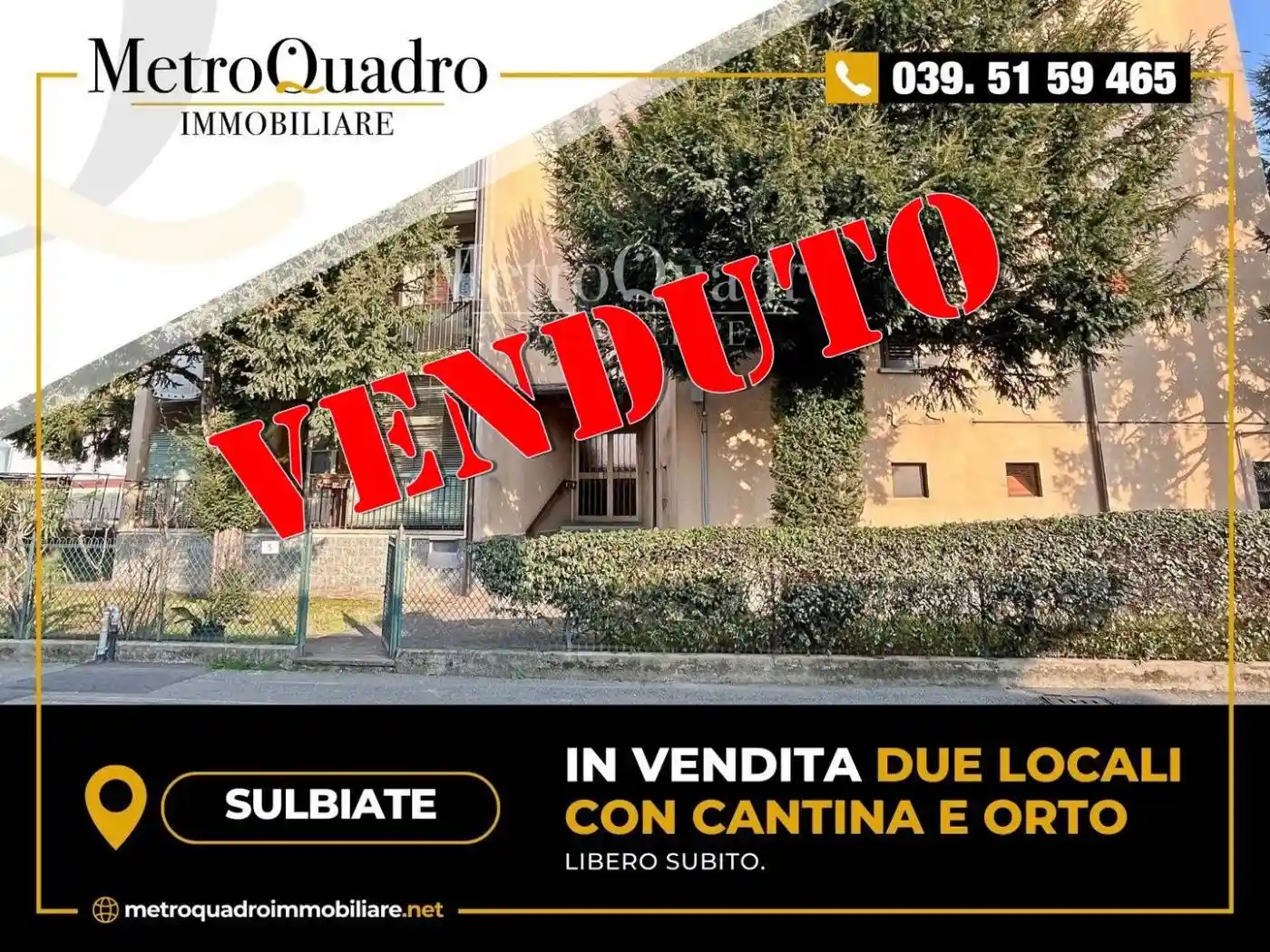 Appartamento in vendita a Sulbiate