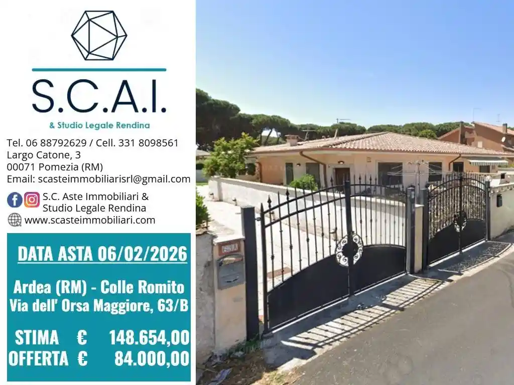 Villa in vendita a Ardea