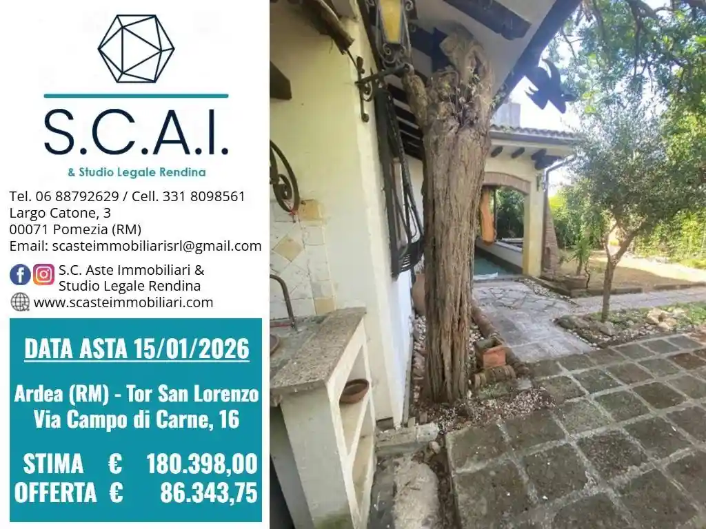 Villa in vendita a Ardea