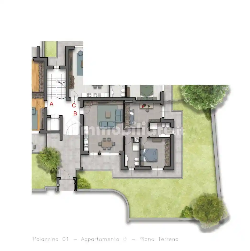 Appartamento in vendita a Locate Varesino