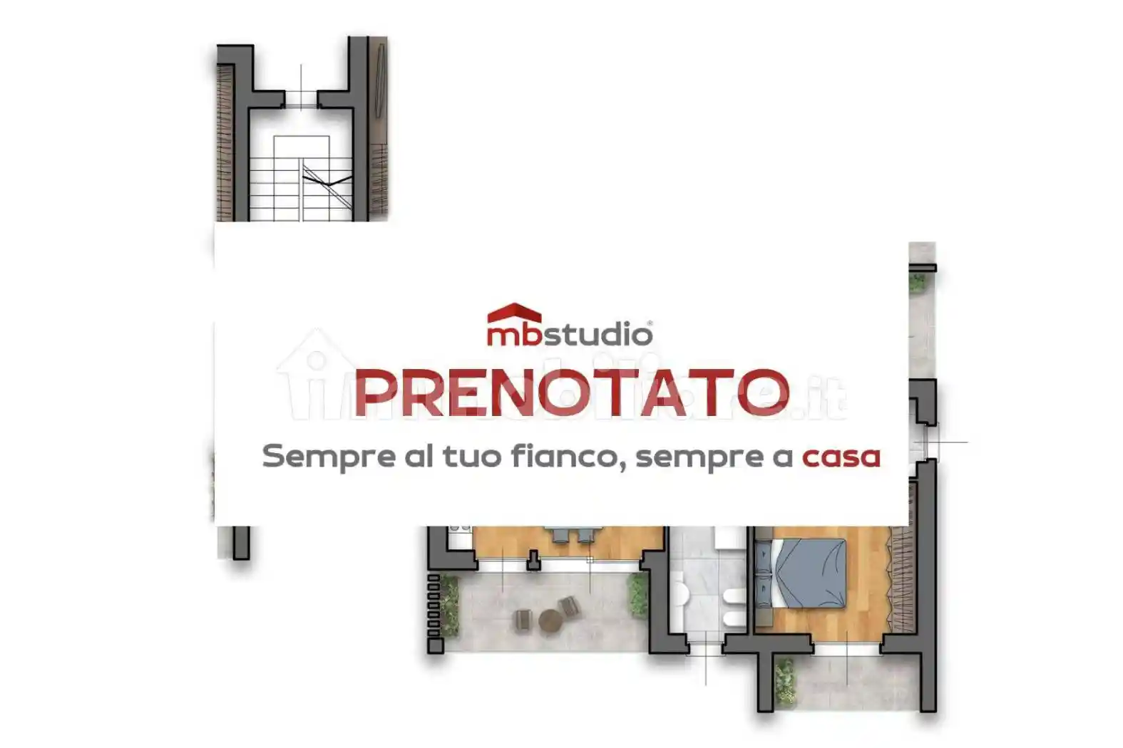 Appartamento in vendita a Locate Varesino